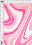 KNT4135-Q20501 PINK ABSTRACT BIKER SHORTS BODYSUIT BOTTOMS CAMI DRESS IVORY KNIT LOUNGEWEAR PANTS PINK POLYESTER PRINT RIBBED 8X3 SPANDEX STRETCH SUBLIMATION T-SHIRT TIE-DYE TOPS TUNICS