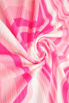 KNT4135-Q20501 PINK ABSTRACT BIKER SHORTS BODYSUIT BOTTOMS CAMI DRESS IVORY KNIT LOUNGEWEAR PANTS PINK POLYESTER PRINT RIBBED 8X3 SPANDEX STRETCH SUBLIMATION T-SHIRT TIE-DYE TOPS TUNICS