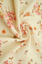 POP4178-MS10160 BEIGE FLOWER AIRFLOW BLOUSE BODYSUIT BOTTOMS BROWN CAMI CEY CREAM DITSY DRESS FLORAL LOUNGEWEAR ORANGE PANTS PINK POLYESTER PRINT SKIRTS SUBLIMATION TOPS WOVEN