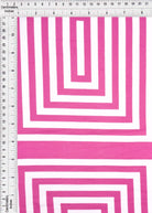 KNT2100-Q20336 RASPBERRY ACTIVEWEAR BIKER SHORTS BODYSUIT BOTTOMS CAMI DRESS DTY BRUSHED GEOMETRIC KNIT PINK POLYESTER PRINT SKIRTS SPANDEX STRETCH TOPS WHITE