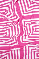 KNT2100-Q20336 RASPBERRY ACTIVEWEAR BIKER SHORTS BODYSUIT BOTTOMS CAMI DRESS DTY BRUSHED GEOMETRIC KNIT PINK POLYESTER PRINT SKIRTS SPANDEX STRETCH TOPS WHITE
