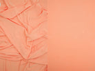 KNT1911 SALMON ACTIVEWEAR BIKER SHORTS BLOUSE BODYSUIT BOTTOMS CAMI DRESS KNIT LOUNGEWEAR NO-PRINT OUTERWEAR PEACH POLYESTER SOLID SPANDEX STRETCH T-SHIRT TOPS TUNICS VENECIA