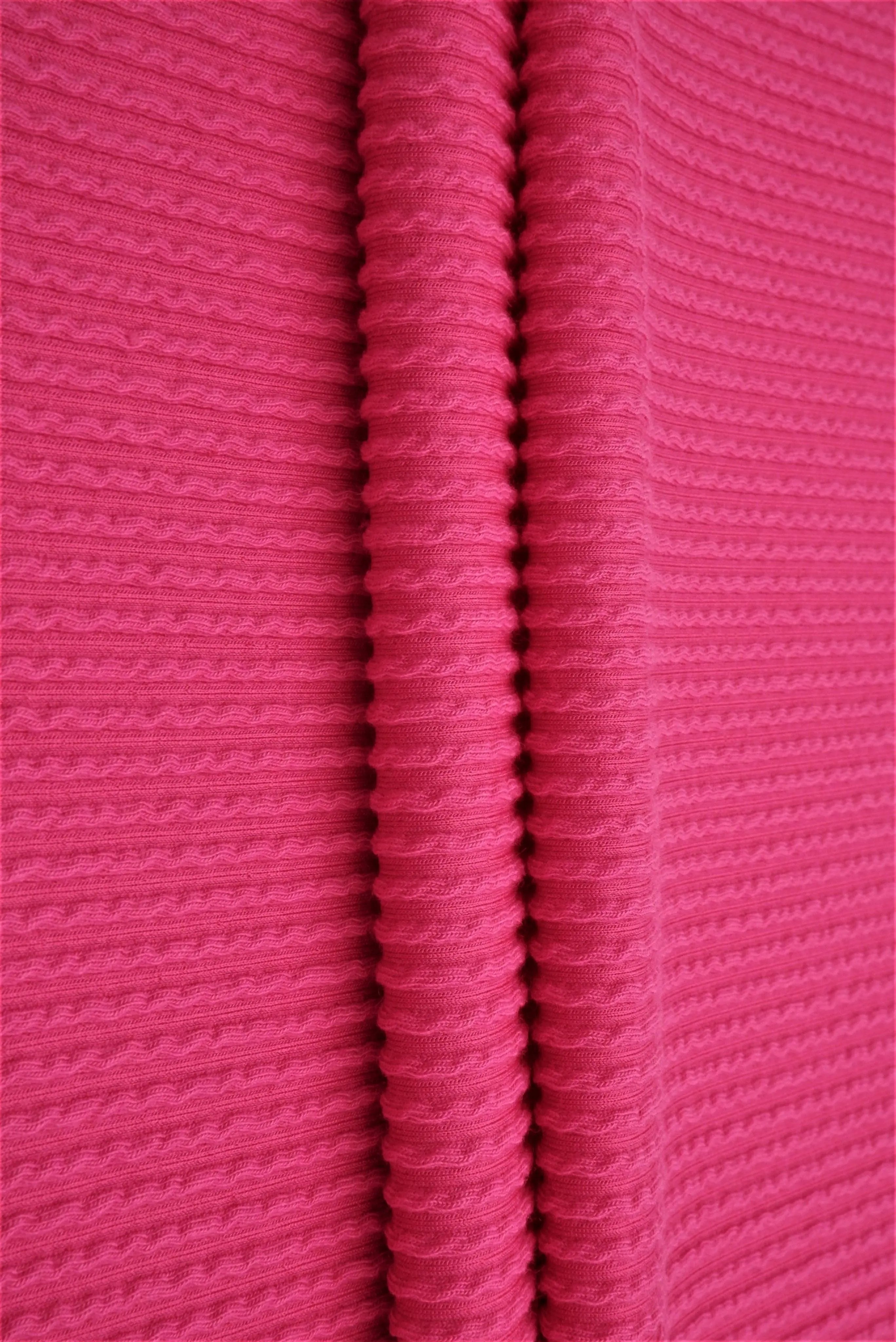 KNT4204 FUCHSIA BIKER SHORTS BODYSUIT BOTTOMS DOUBLE KNIT DRESS FUSCHIA NO-PRINT PANTS PINK POLYESTER RAYON RIB SKIRTS SOLID SPANDEX STRETCH TOPS TUNICS URBAN