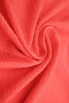 POP4458 CORAL BRIGHT BLOUSE BODYSUIT BOTTOMS CAMI DRESS JACQUARD NO-PRINT NON STRETCH PANTS POLYESTER SKIRTS SOLID SPANDEX TOPS TUNICS WOVEN
