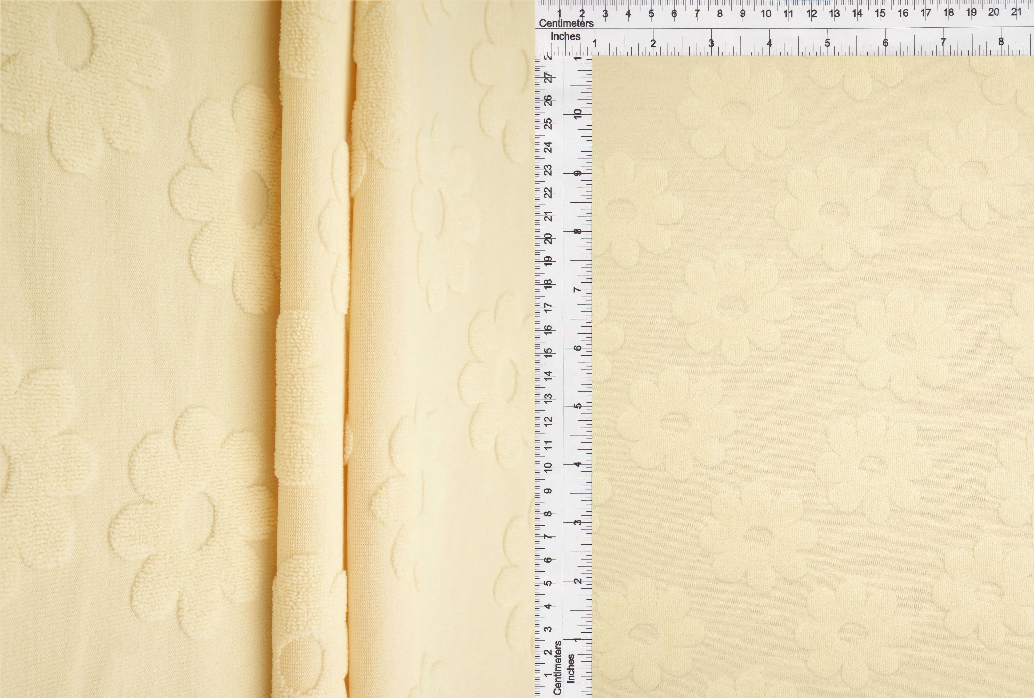 JACQ-4480 CREAM BOTTOMS CREAM DAISY FLOWER DRESS GEOMETRIC JACQUARD KNIT LIVERPOOL OUTERWEAR PANTS POLYESTER SKIRTS SOLID SPANDEX STRETCH SWEATER TOPS