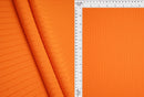 KNT4135 -ORANGE  RIBBED, SOLID, SOLID-B KNIT