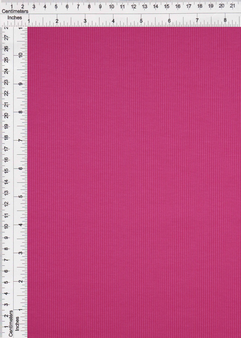 KNT3895 -FUCHSIA  RIBBED, SOLID, SOLID-B KNIT