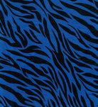 KNT2100-SE10129 ROYAL ANIMAL BIKER SHORTS BLACK BLUE BOTTOMS DRESS DTY BRUSHED KNIT POLYESTER PRINT SPANDEX STRETCH