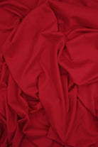 KNT2100 RED TANGO BIKER SHORTS BODYSUIT CAMI DRESS DTY BRUSHED KNIT LOUNGEWEAR NO-PRINT PANTS POLYESTER RED SOLID SPANDEX STRETCH SUBLIMATION T-SHIRT TOPS TUNICS