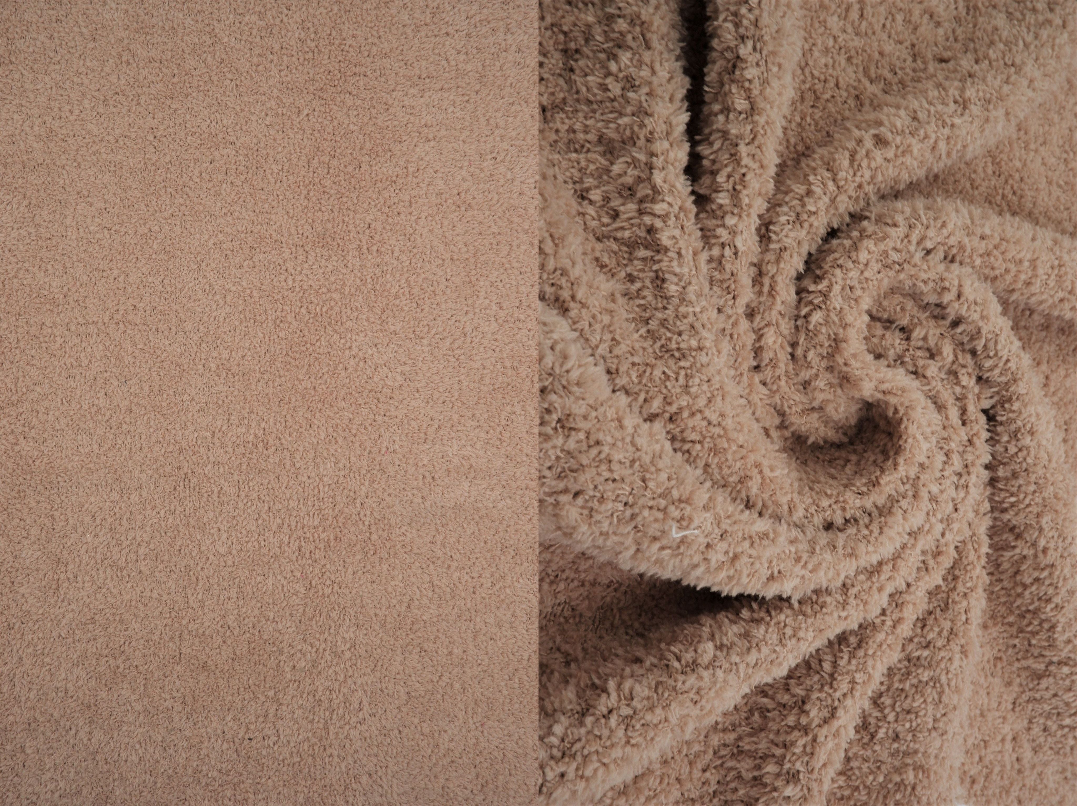 KNT4487 COCO ACTIVEWEAR BOTTOMS BROWN KNIT LOUNGEWEAR NO-PRINT OUTERWEAR POLYESTER SOLID SPANDEX STRETCH SWEATER