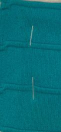 KNT1500-R JADE-R BOTTOMS DRESS GREEN HORIZONTAL STRIPE KNIT PANTS POLYESTER RIBBED 8X3 SOLID SPANDEX STRETCH TOPS