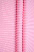 KNT4463 PINK NEW BODYSUIT BOTTOMS CAMI DOUBLE KNIT DRESS JACQUARD LOUNGEWEAR NO-PRINT PANTS PINK POLYESTER RAYON RIB SOLID SPANDEX STRETCH SWEATER T-SHIRT URBAN