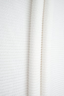 KNT4463 -IVORY  RIBBED, SOLID, SOLID-B KNIT