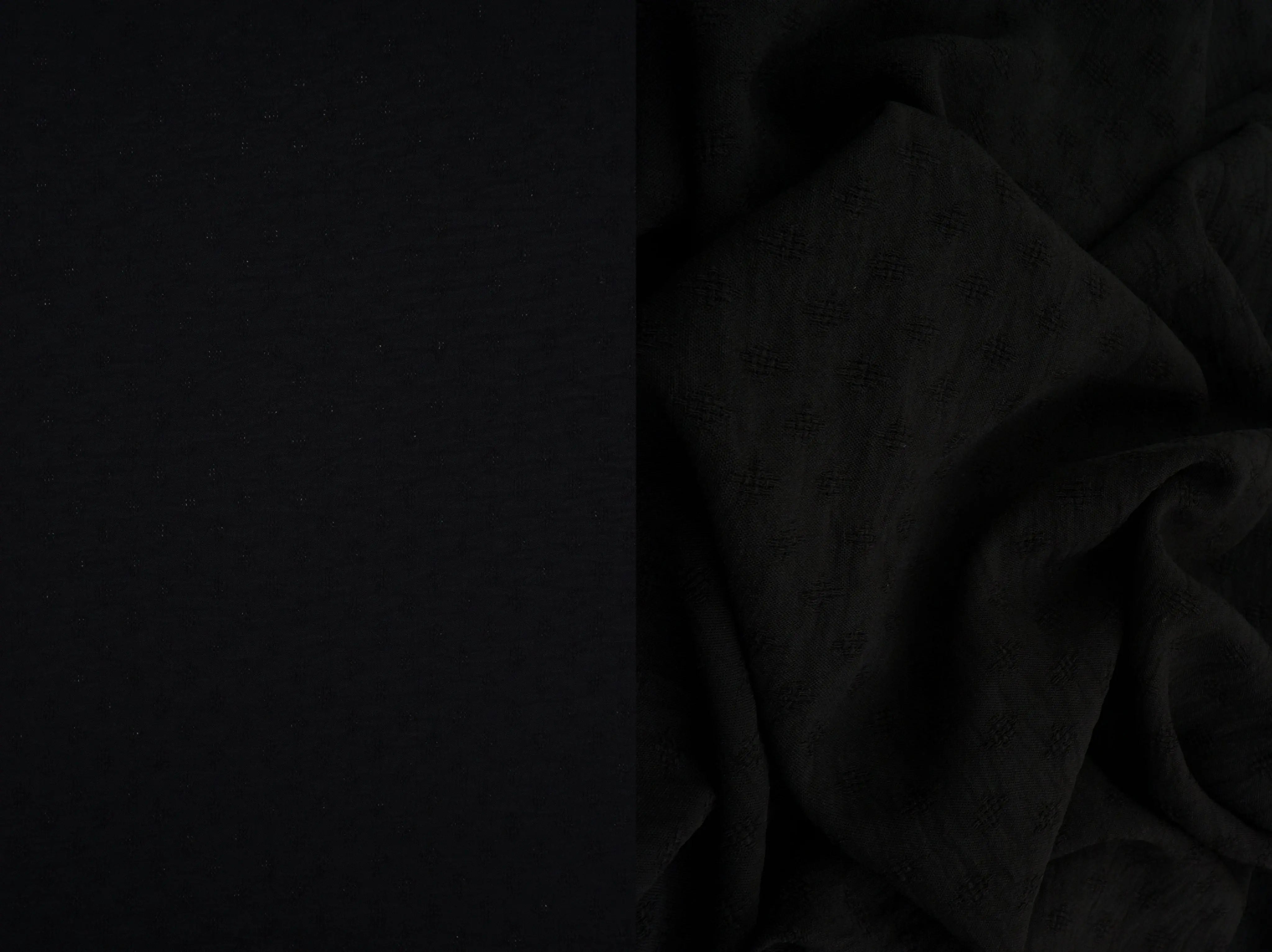 POP4496 BLACK ACTIVEWEAR BLOUSE BOTTOMS DRESS JACQUARD NO-PRINT NON STRETCH POLYESTER SOLID WOVEN