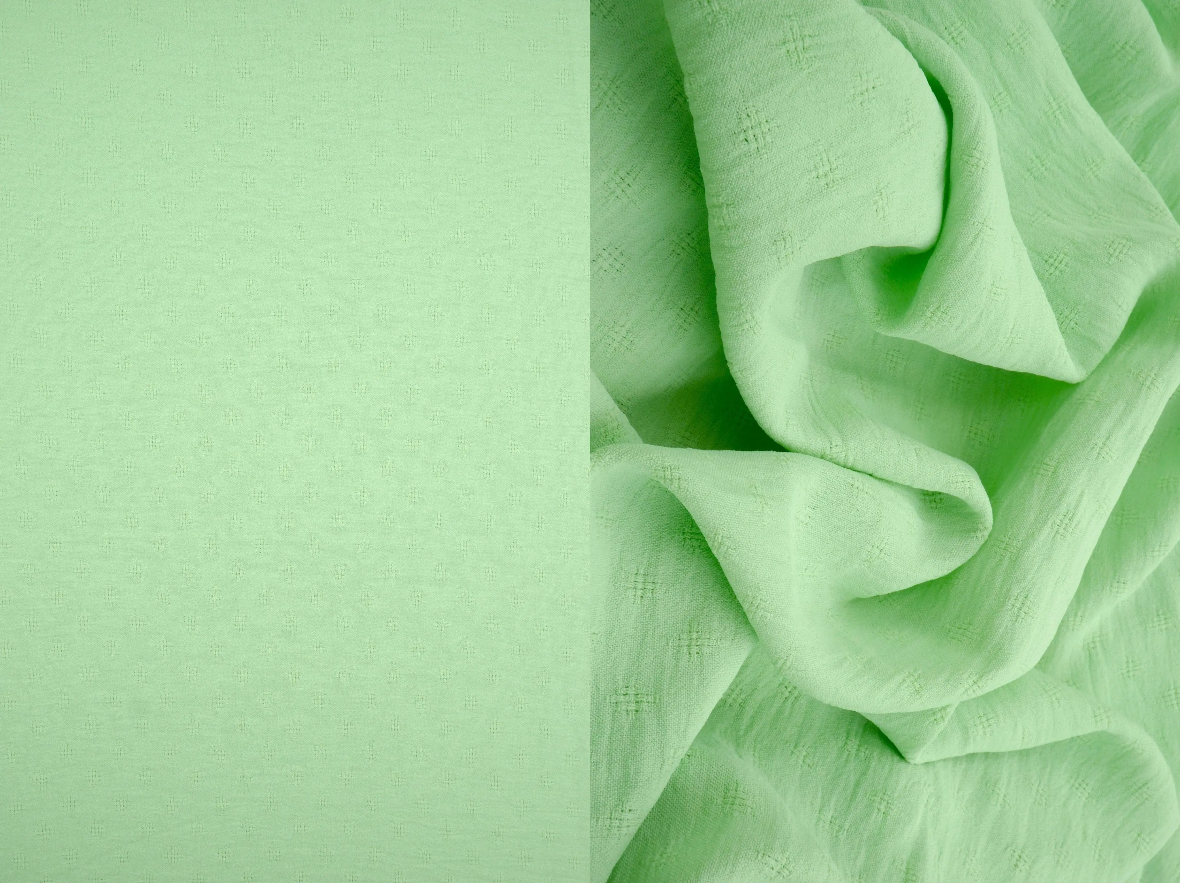 POP4496 MINT ACTIVEWEAR BLOUSE BOTTOMS DRESS JACQUARD NO-PRINT NON STRETCH POLYESTER SOLID WOVEN