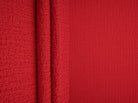 CRP4501 RED BODYSUIT BOTTOMS CAMI CREPE DRESS NO-PRINT POLYESTER SKIRTS SOLID SPANDEX TOPS WAFFLE WOVEN