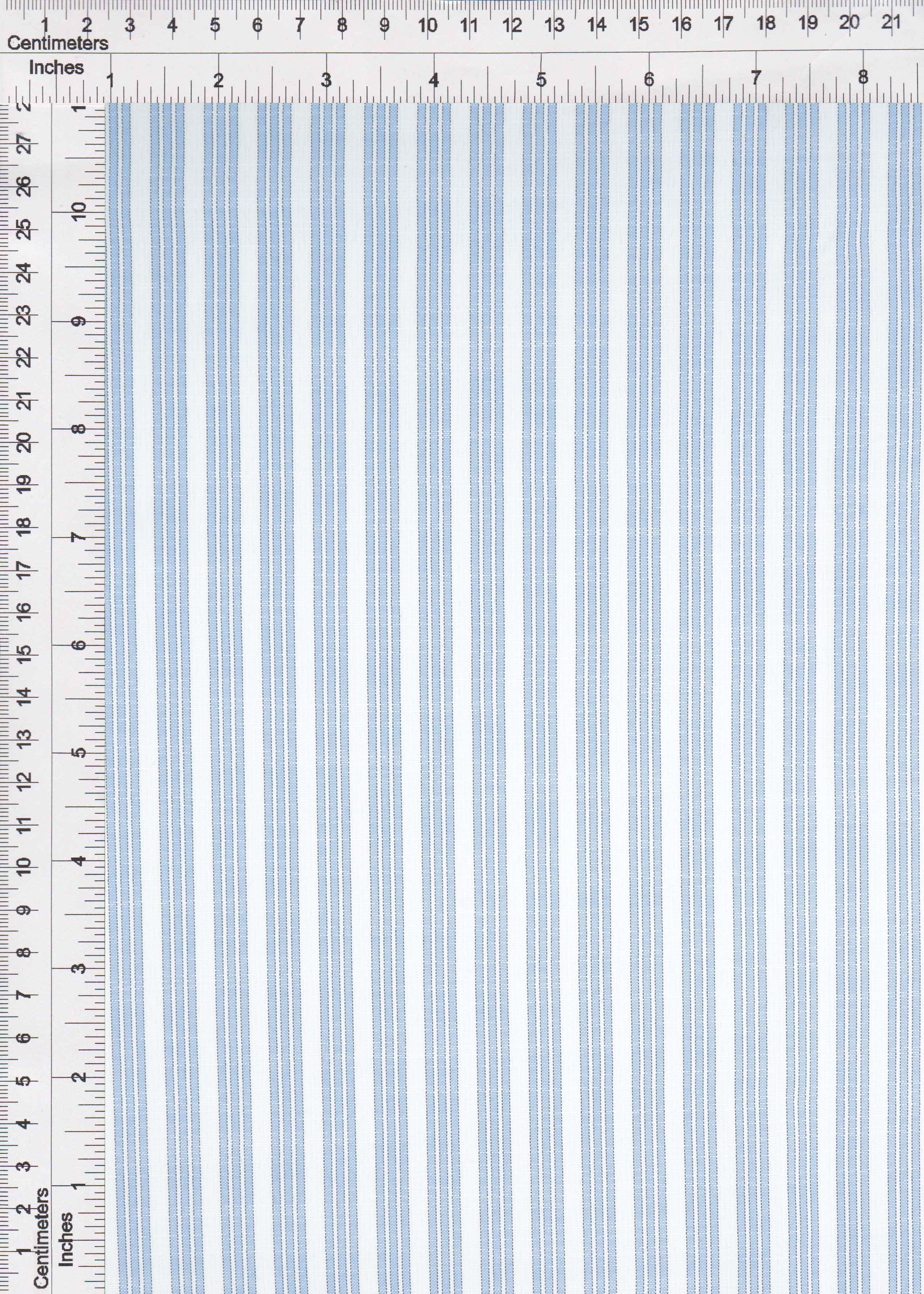 POP4505 BLUE LT BLOUSE BOTTOMS CAMI COTTON DRESS PANTS POLYESTER POPLIN SKIRTS SOLID-B STRIPE TOPS WOVEN YARN DYED