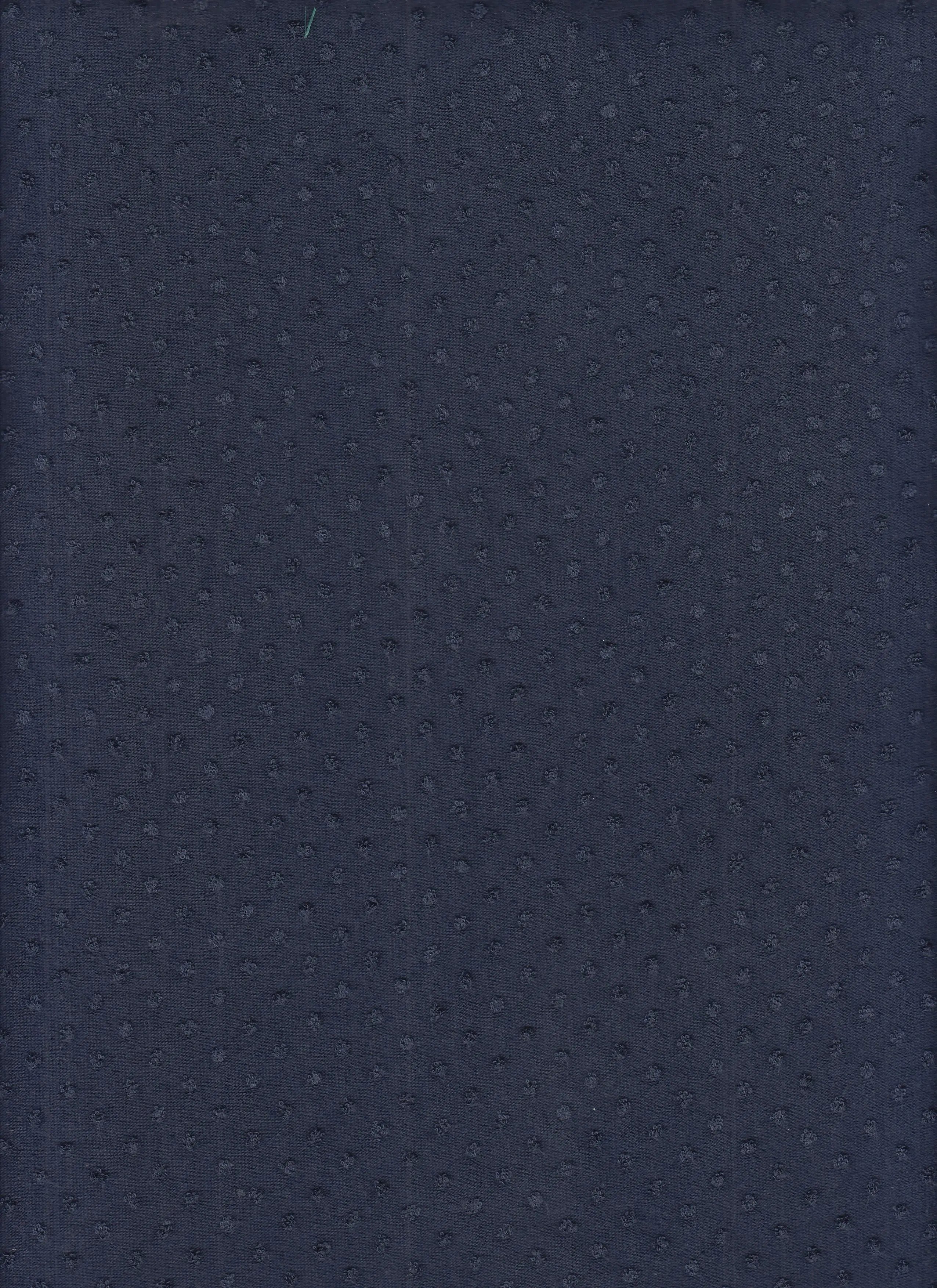 KNT4225 NAVY BLOUSE CAMI DRESS JACQUARD KNIT NO-PRINT PANTS POLYESTER RAYON SKIRTS SOLID STRETCH SWISS DOT TOPS TUNICS