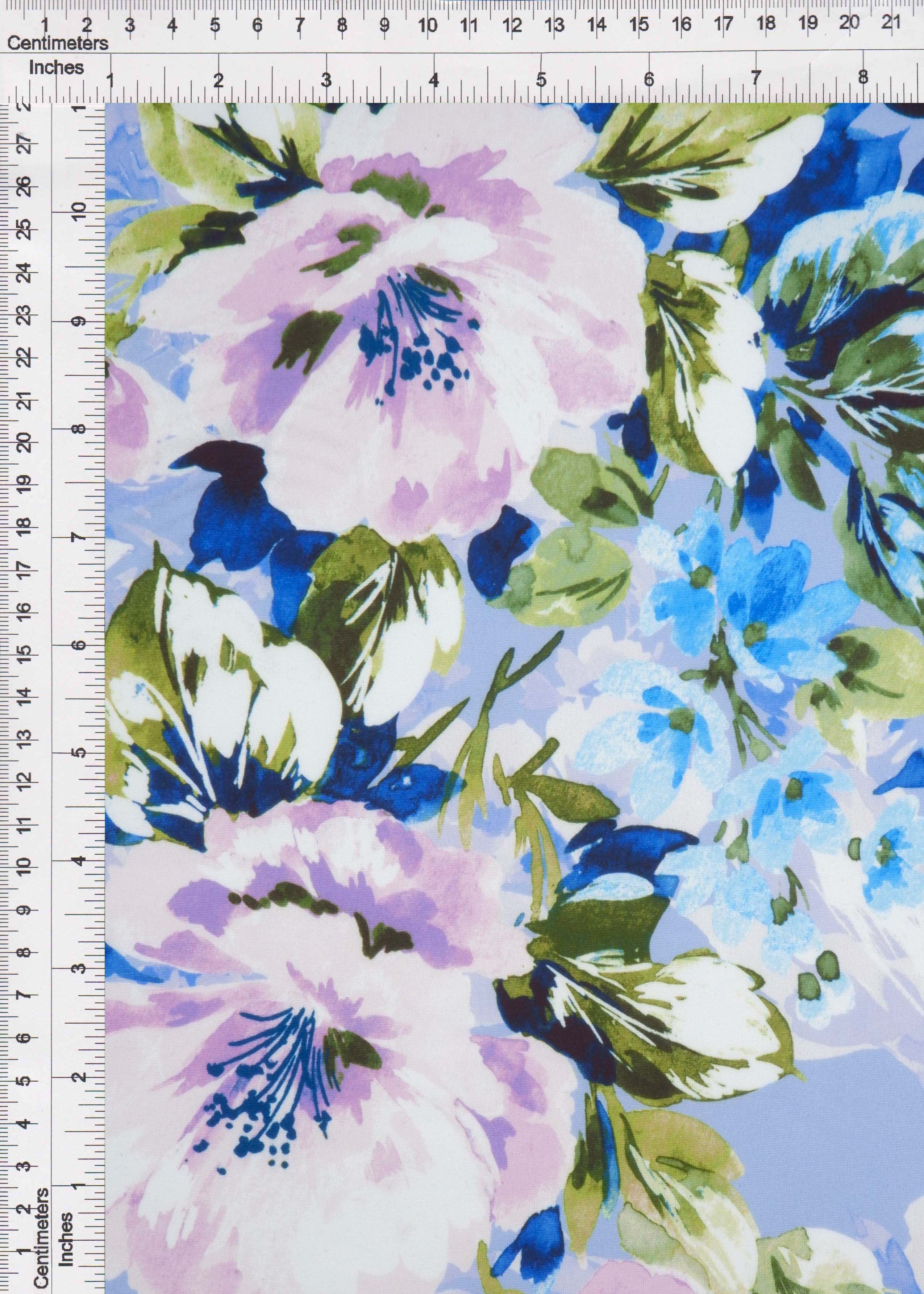 KNT4520-M11301D LAVENDER ACTIVEWEAR BIKER SHORTS BLOUSE BODYSUIT BOTTOMS CAMI DIGITAL PRINT DRESS FLORAL KNIT POLYESTER SKIRTS SPANDEX STRETCH TOPS
