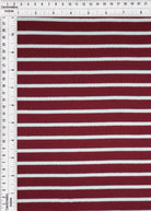 KNT4404 BURGUNDY/IVORY-R ACTIVEWEAR BLOUSE BOTTOMS CAMI CREPE DRESS KNIT OUTERWEAR PANTS POLYESTER RAYON SKIRTS SOLID SPANDEX STRETCH STRIPE TOPS TUNICS VISCOSE