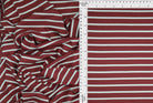 KNT4404 MARSALA/IVORY-R ACTIVEWEAR BLOUSE BOTTOMS CAMI CREPE DRESS KNIT OUTERWEAR PANTS POLYESTER RAYON SKIRTS SOLID SPANDEX STRETCH STRIPE TOPS TUNICS VISCOSE