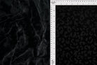 KNT3869-Q10720 BLACK ANIMAL BLOUSE BOTTOMS BURNOUT CAMI DRESS KNIT LOUNGEWEAR NYLON POLYESTER PRINT-B SPANDEX STRETCH TOPS VELVET