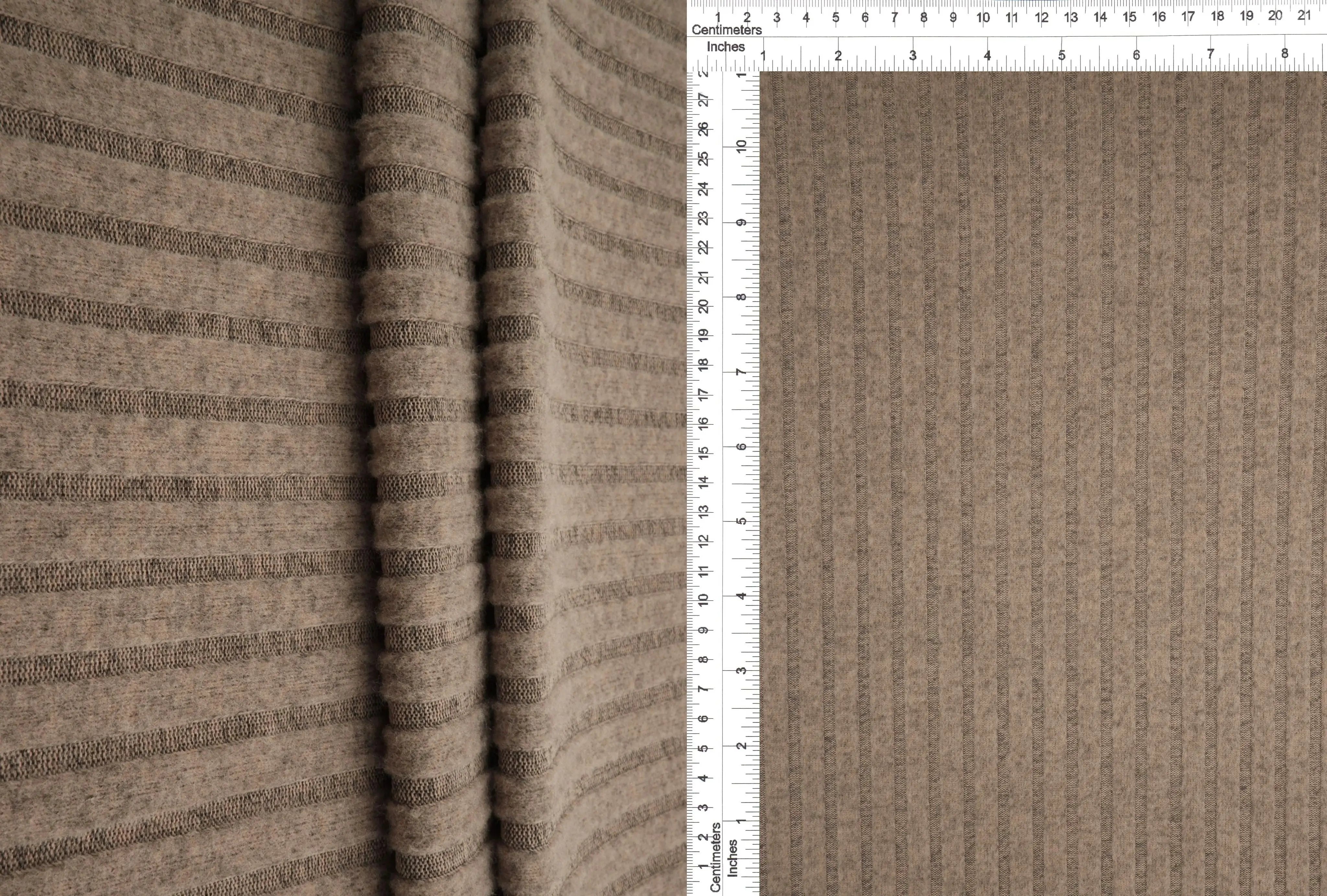 KNT4521 COCO BRUSHED CAMI HACCI KNIT NO-PRINT OUTERWEAR POLYESTER RIBBED 4X4 SOLID SPANDEX STRETCH SWEATER TOPS TUNICS