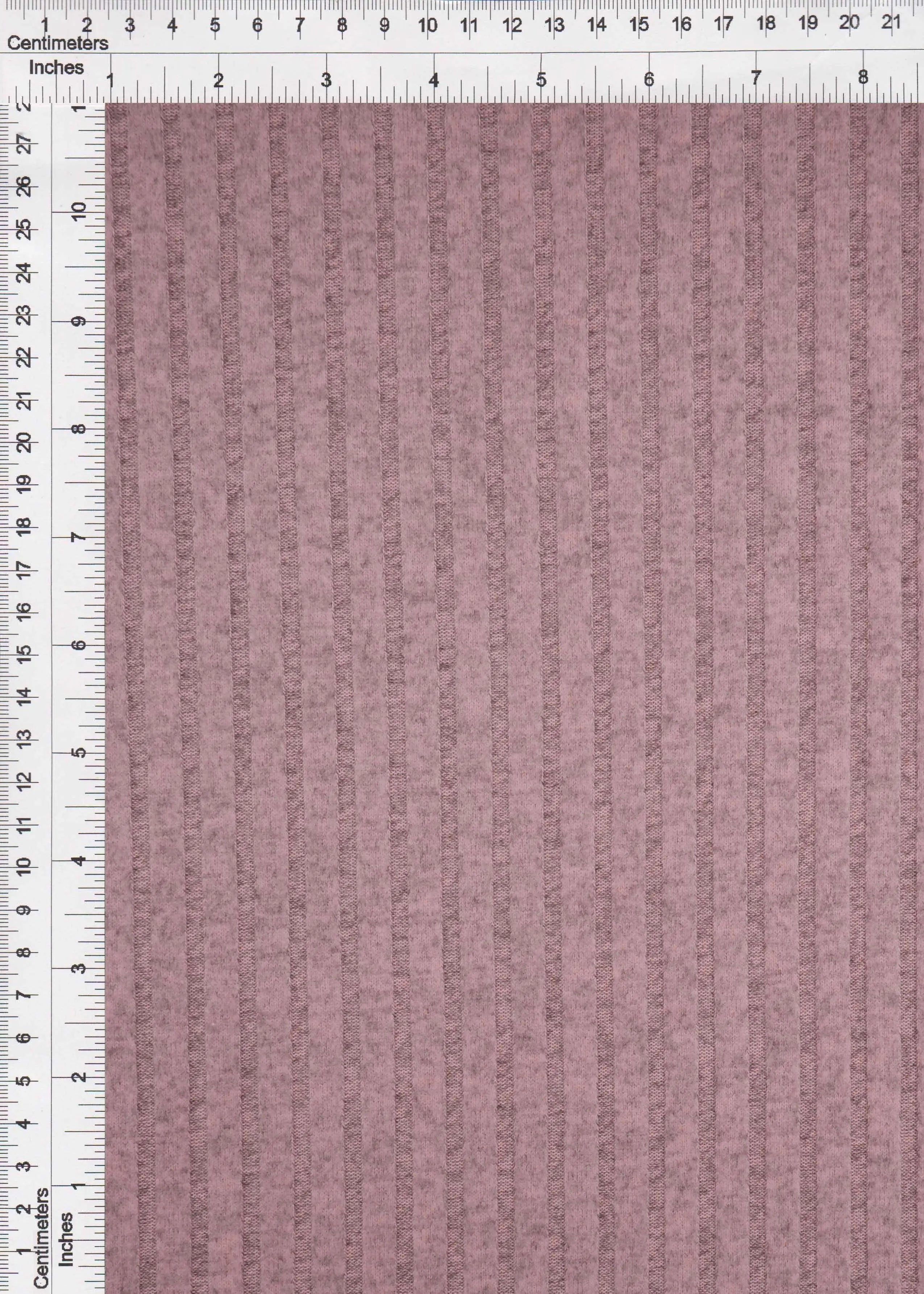 KNT4521 ROSE DUSTY BRUSHED CAMI HACCI KNIT NO-PRINT OUTERWEAR POLYESTER RIBBED 4X4 SOLID SPANDEX STRETCH SWEATER TOPS TUNICS
