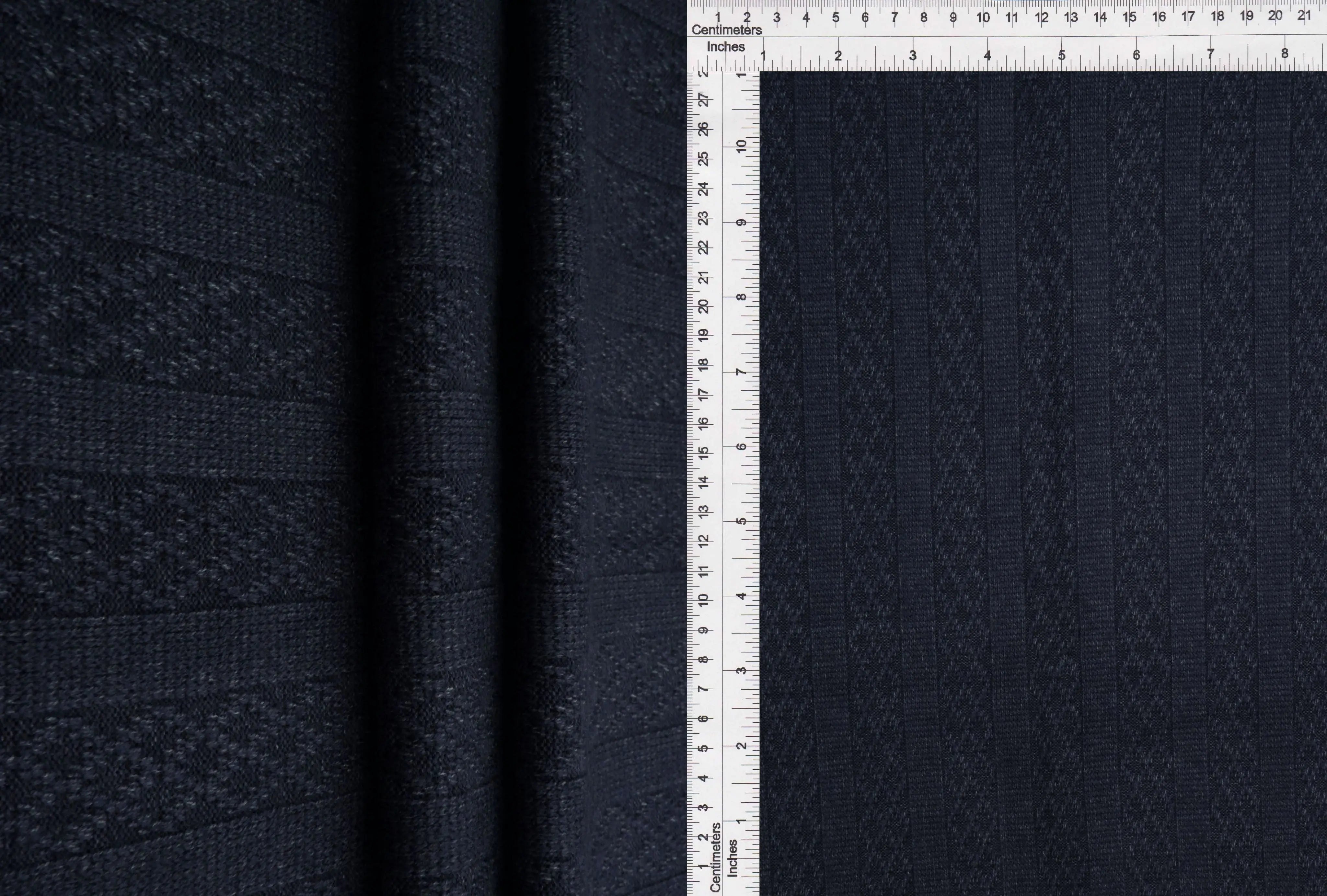 JACQ-4531 INDIGO BOTTOMS DRESS GEOMETRIC JACQUARD KNIT LIVERPOOL NYLON OUTERWEAR PANTS POINTELLE POLYESTER RAYON SKIRTS SOLID SPANDEX STRETCH SWEATER TOPS