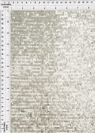 KNC-33539 SILVER BLOUSE BODYSUIT DRESS EMBROIDERY KNIT POLYESTER SEQUINS SILVER SKIRTS SOLID SPANDEX TEXTURE TOPS TUNICS