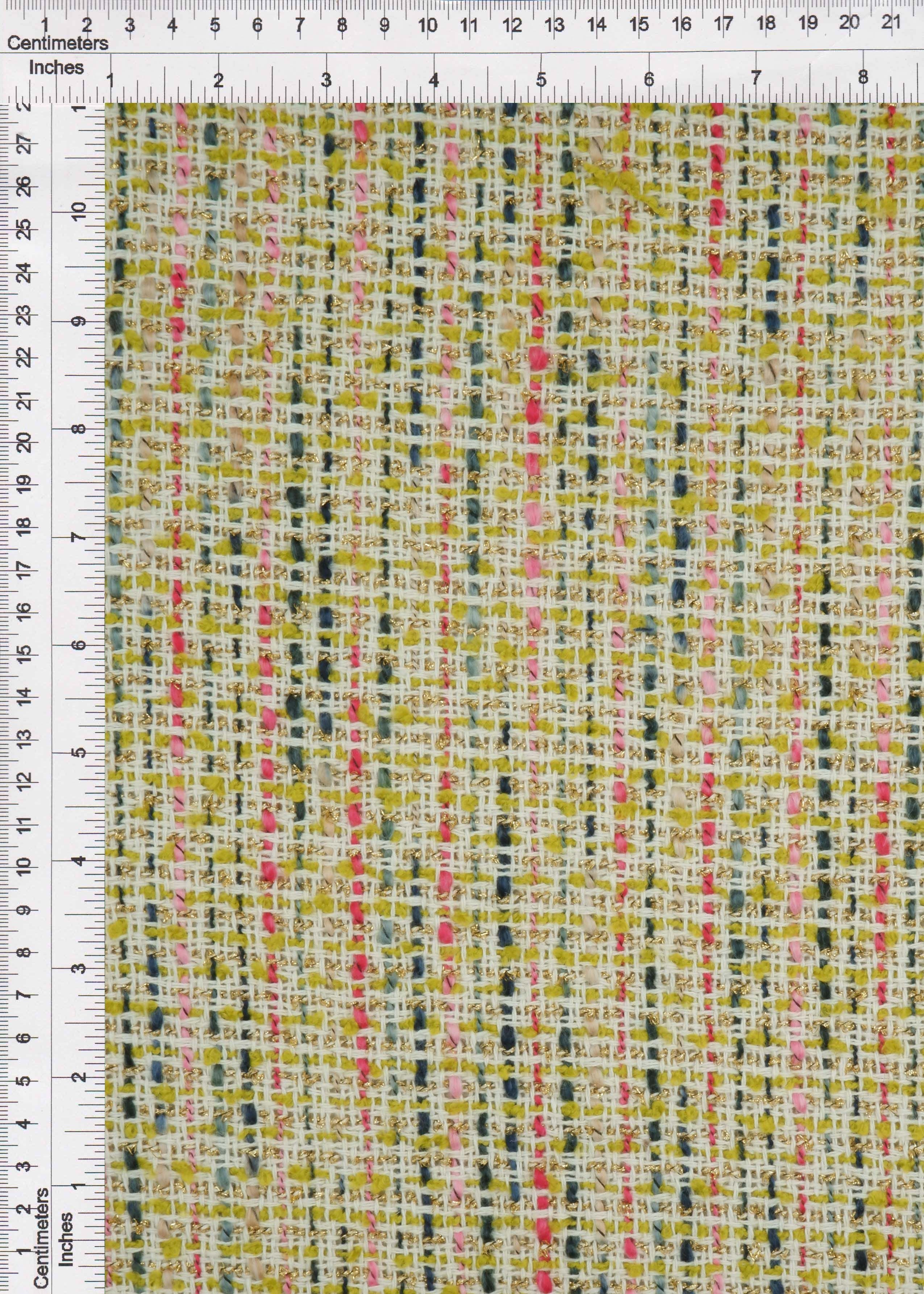 BOUCLE-33573 BLUE BLUE BOTTOMS BOUCLE DRESS GREEN KNIT LUREX OUTERWEAR PLAID POLYESTER SKIRTS SOLID-B TEXTURE TOPS