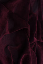 KNT4607 BURGUNDY BLOUSE BOTTOMS CAMI DRESS GLAMORE JERSEY KNIT NO-PRINT PANTS POLYESTER SKIRTS SOLID SPANDEX STRETCH TOPS