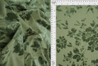 KNT3869-MS11375 OLIVE VINTAGE BLOUSE BODYSUIT BOTTOMS BURNOUT CAMI DRESS FLORAL GREEN KNIT NYLON PANTS POLYESTER PRINT-B SPANDEX STRETCH TOPS TUNICS