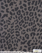 KNT4463-S304102 CHARCOAL ACTIVEWEAR ANIMAL BODYSUIT DOUBLE KNIT DRESS JACQUARD PANTS POLYESTER RAYON RIB SKIRTS SOLID SPANDEX STRETCH URBAN