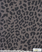 KNT4463-S304102 CHARCOAL ACTIVEWEAR ANIMAL BODYSUIT DOUBLE KNIT DRESS JACQUARD PANTS POLYESTER RAYON RIB SKIRTS SOLID SPANDEX STRETCH URBAN