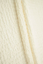 CRP4501 IVORY BODYSUIT BOTTOMS CAMI CREPE DRESS NO-PRINT POLYESTER SKIRTS SOLID SPANDEX TOPS WAFFLE WOVEN