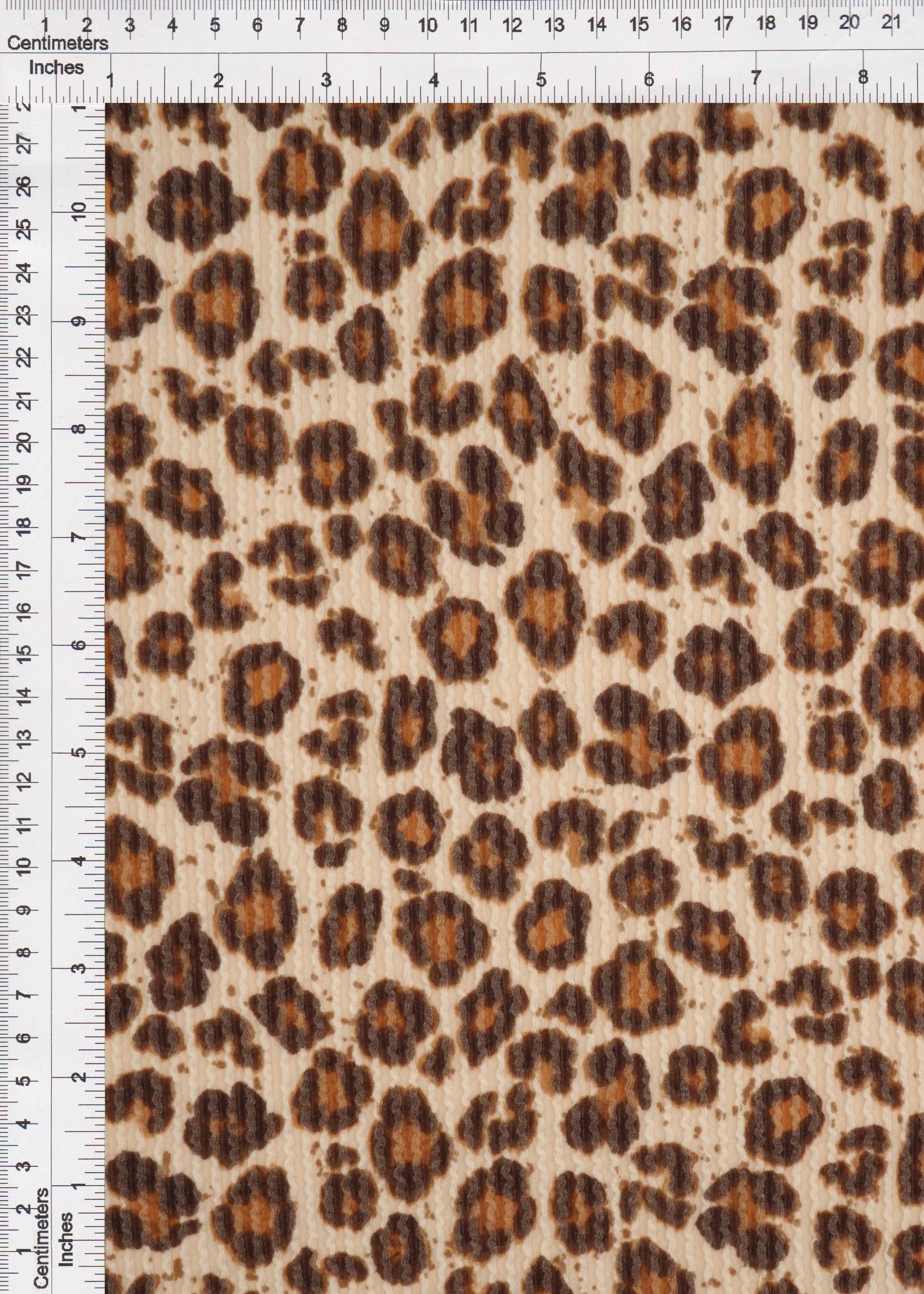 KNT4463-MS11424 TAN B ANIMAL BODYSUIT BOTTOMS CAMI DOUBLE KNIT DRESS JACQUARD LEOPARD PANTS POLYESTER RAYON RIB SKIRTS SOLID SPANDEX STRETCH SWEATER TOPS URBAN