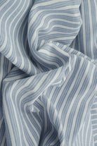 POP4505 DENIM BLUE BLOUSE BOTTOMS CAMI COTTON DRESS PANTS POLYESTER POPLIN SKIRTS SOLID-B STRIPE TOPS WOVEN YARN DYED