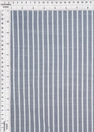 POP4505 NAVY BLOUSE BOTTOMS CAMI COTTON DRESS PANTS POLYESTER POPLIN SKIRTS SOLID-B STRIPE TOPS WOVEN YARN DYED