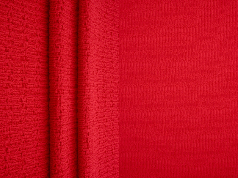 CRP4473 -RED  SOLID, SOLID-B WOVEN