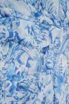 MESH-MS11490 DENIM VINTAGE BLOUSE DIGITAL PRINT DRESS FLOCKING LOUNGEWEAR MESH POLYESTER SKIRTS SPANDEX STRETCH TOILE TOPS