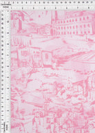 MESH-MS11490 PINK BLOUSE DIGITAL PRINT DRESS FLOCKING LOUNGEWEAR MESH POLYESTER SKIRTS SPANDEX STRETCH TOILE TOPS