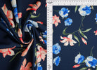 KNT4498-M11507D NAVY ACTIVEWEAR BIKER SHORTS BLOUSE BODYSUIT BOTTOMS CAMI DIGITAL PRINT DRESS DTY FLORAL KNIT PANTS POLYESTER SKIRTS SPANDEX STRETCH TOPS