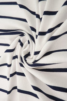 KNT4641 IVORY/NAVY KNIT