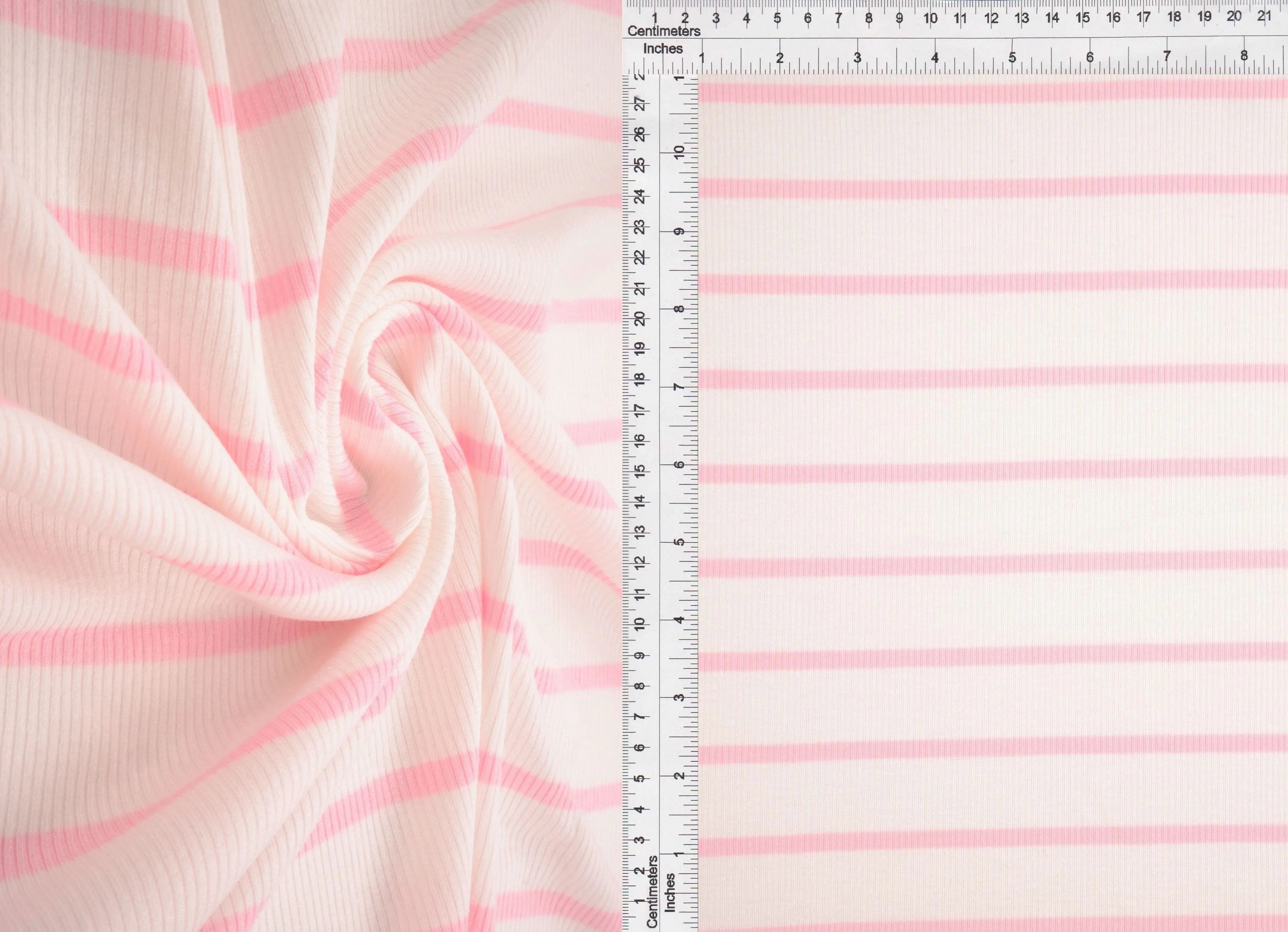 KNT4641 IVORY/PINK KNIT