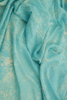 MESH-MS11514D AQUA KNIT MESH TEXTURE TIE-DYE