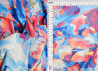KNT4498-M11516D BLUE LT. BIG FLOWER DIGITAL PRINT DRESS DTY KNIT PANTS POLYESTER SKIRTS SPANDEX TOPS