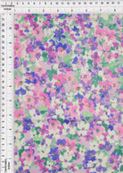 LIN4650-M11475D VIOLET MULTI BLOUSE CAMI DIGITAL PRINT DRESS FLORAL FLOWER LINEN PANTS RAYON SKIRTS TOPS WOVEN