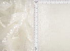 MESH SQ EMBR 7 WHITE MESH