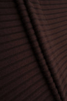 KNT4521 BROWN BRUSHED CAMI HACCI KNIT NO-PRINT OUTERWEAR POLYESTER RIBBED 4X4 SOLID SPANDEX STRETCH SWEATER TOPS TUNICS